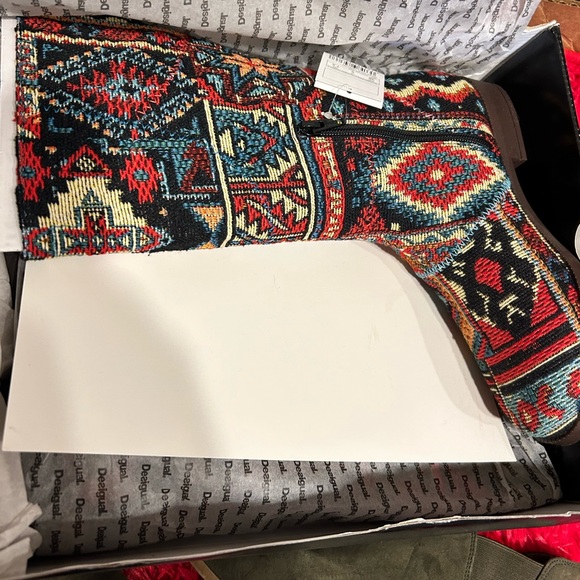 Desigual Stiefeletten Nuuk Tapestry Boots - Picture 11 of 14